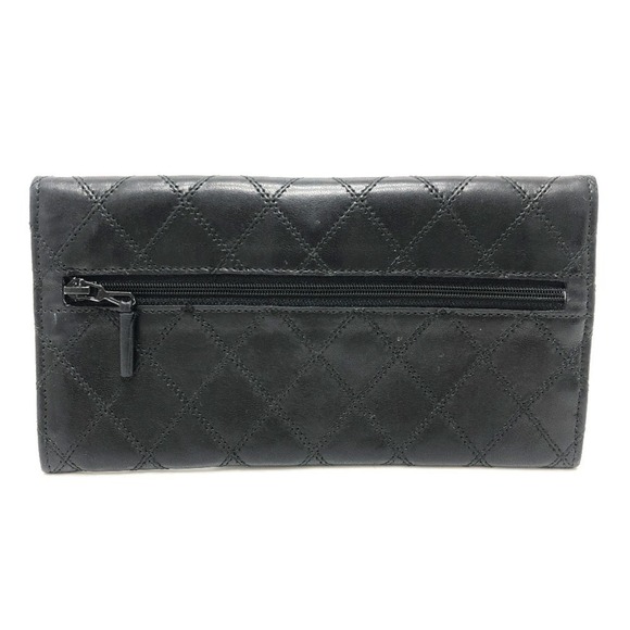 CHANEL Authentic Black Lambskin Leather Wallet - Picture 2 of 16